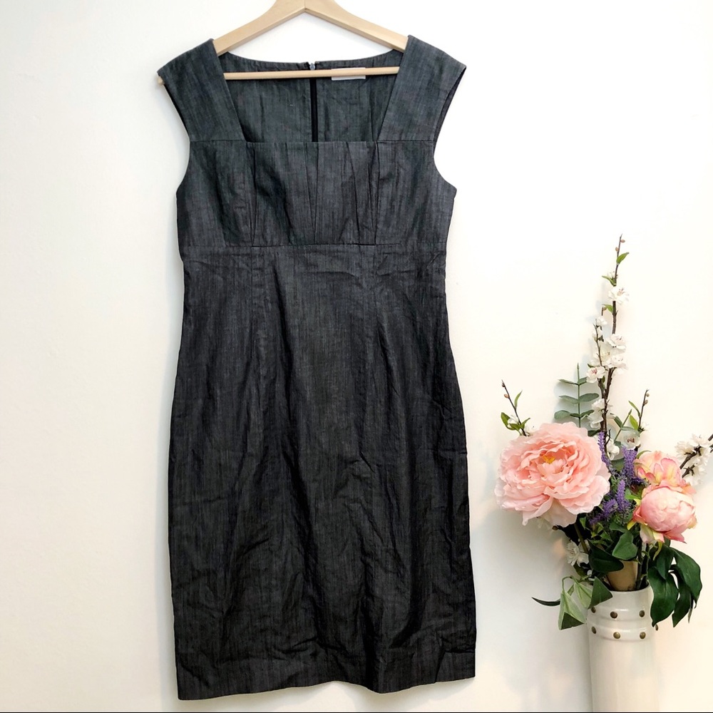 Calvin Klein | Gray sleeveless sheath dress